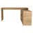 Axis Modern L-Shaped Computer Desk with Open & Closed Storage