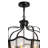 Citadel 8 - Light Dimmable Lantern Geometric Chandelier