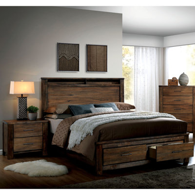 Wrigley Solid Wood Piece Bedroom Set