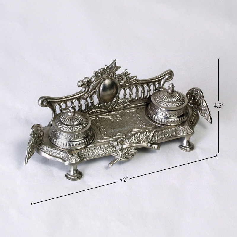 Double inkwell décoratif