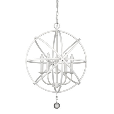 Puma 5 - Light Dimmable Globe Chandelier
