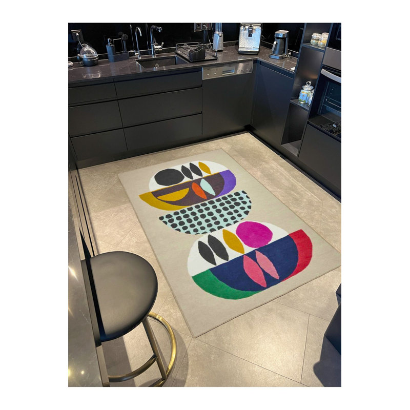 Tapis lavable Vase, Sous-tapis rectangulaire 2 pi 4 po x 3 pi 11 po