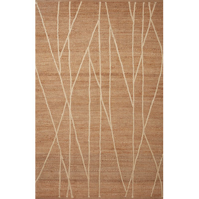 Albemarie Geometric Handmade Natural/Ivory Area Rug