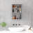 Bathroom Mirrored Cabinet