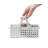 Like-it Plastic Storage Basket Gray Small Stacking Tote Basket for Craft and Bathroom Set of 2-1008285652-1008285653