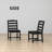 HDPE All-Weather Patio Dining Chair-2092434717