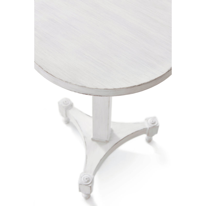 Nora Round Wood Tavel End Table