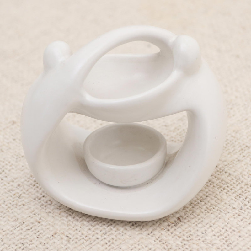 4'' H Concrete / Cement Tabletop Tealight Holder