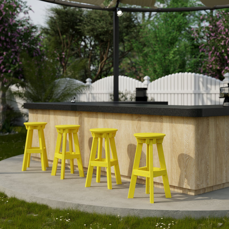 Heritage Barstool, Lemon Yellow