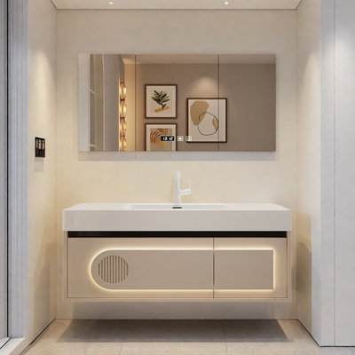 Armoire de salle de bain moderne et luxueuse