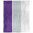 Mauve / argent / blanc sélectionné