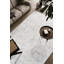 Tapis en polyester beige, gris et beige Garett-1599695063