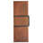 Rustic Lodge Wrought Iron Flush Mounted Sconce-16183299