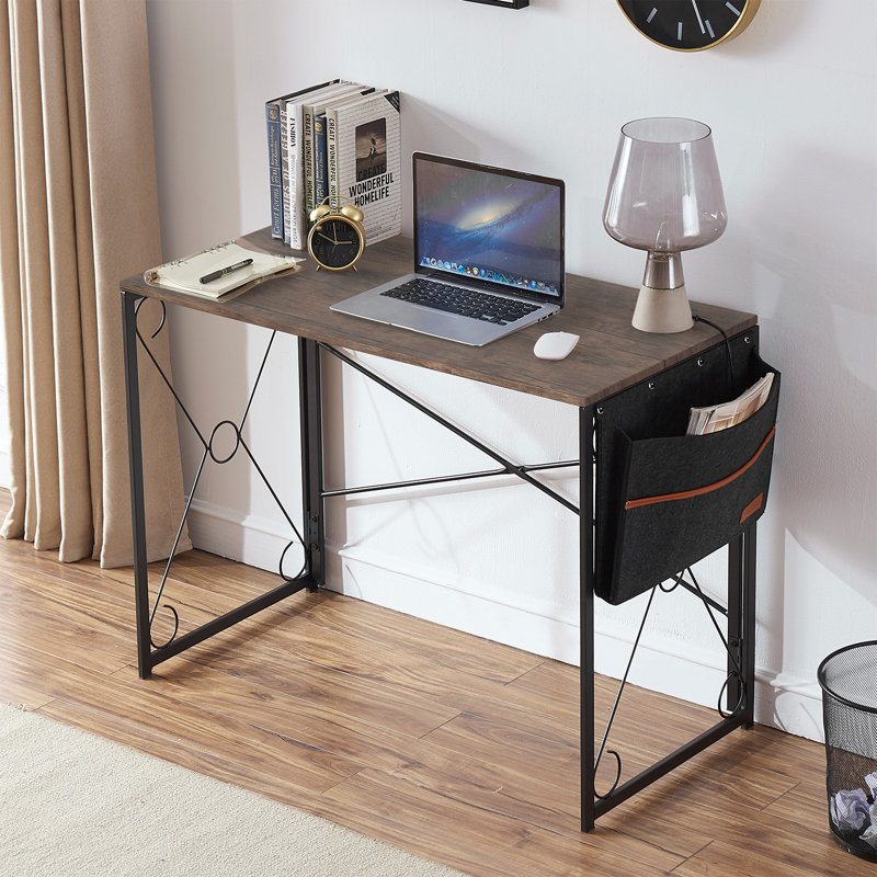Bureau Keld, Gris chêne / Noir