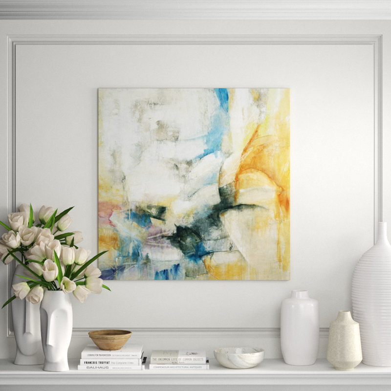Interlochen Painting by F. Elizabeth Douglass, 54" H x 54" W x 1.5'' D, Outdoor