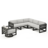 Avion 6 Piece Sectional Set With Swivel