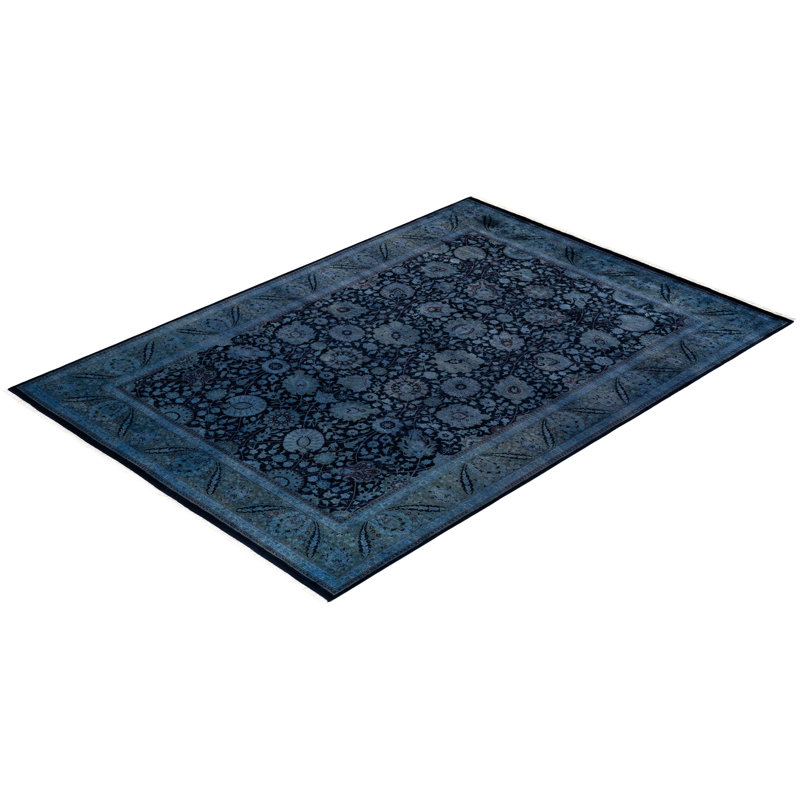 Fine Vibrance One-of-a-Kind 6' 3" X 8' 9" Hand Knotted Area Rug