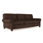 Leroy Rolled Panel-Arm Sofa with Bun Feet
