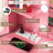 Makeup Vanity with 3-color Lighting Mirror, Outlets, Stool, Storage Drawers and Cabinet-167478790