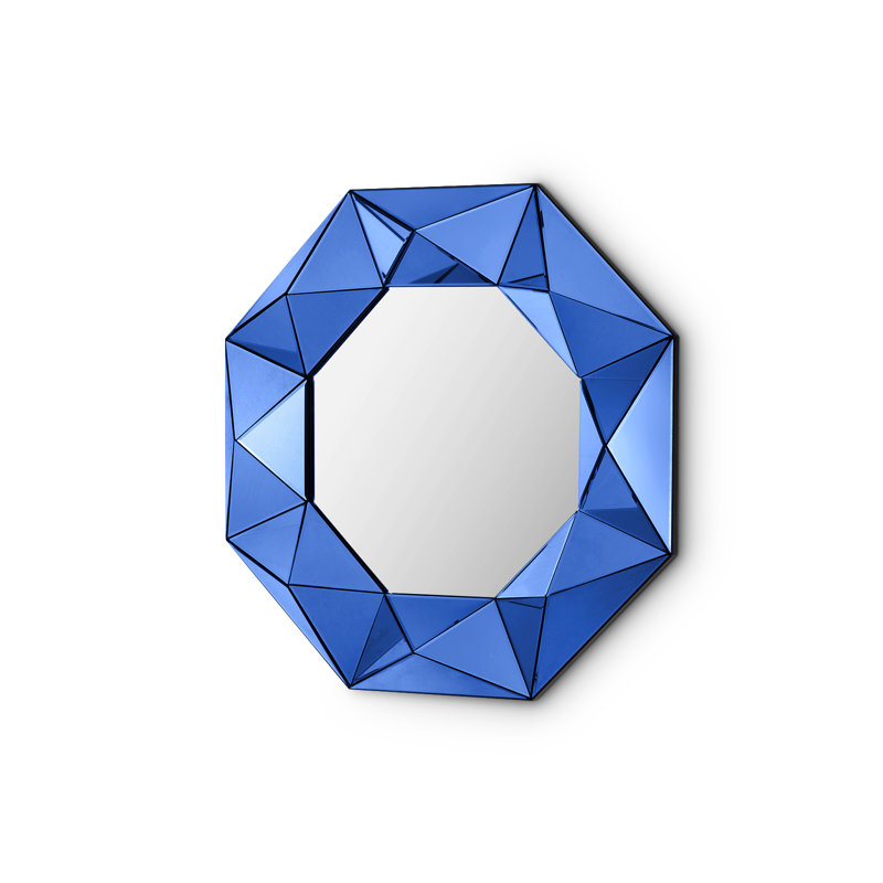 Phoenix Mirror, Sapphire Blue