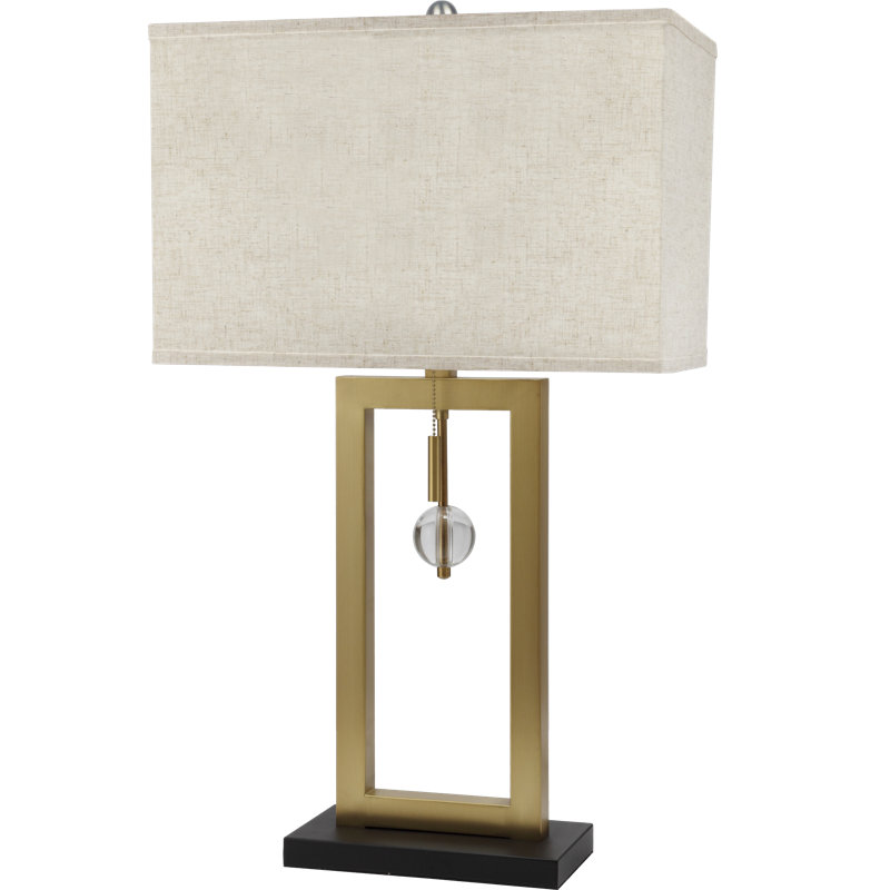 Lampe de table 31 po Hazard, Or