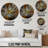 Symmetrical Fractal Flower - Modern wall clock-34141326-118658316