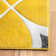 Southam Geometric Area Rug for Living Room Bedroom Dining Room Kitchen, Sunflower/Ivory