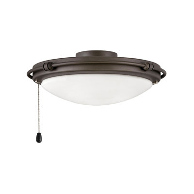 1-Light LED Ceiling Fan Bowl Light Kit