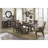 Solid Wood Top Trestle Dining Set-1938253247