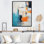 Cubist Visions Deconstructed Minimalism I - Abstract Painting Canvas Art Print