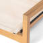 Chaises d'extérieur en filet beige: cadre solide pour le salon en bois 2 et siège confortable-975322427