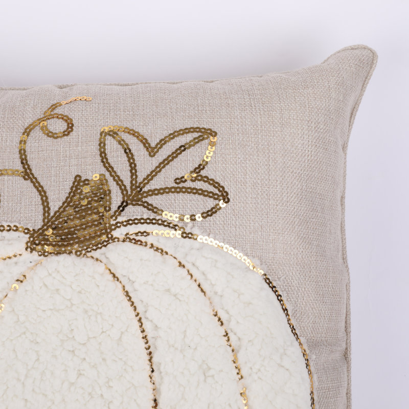 Citrouille simple sur toile de jute