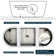 59'' Glossy Acrylic Freestanding Soaking Bathtub With Classic Slotted Overflow And Toe-Tap Drain In Chrome, Cupc C Ertified