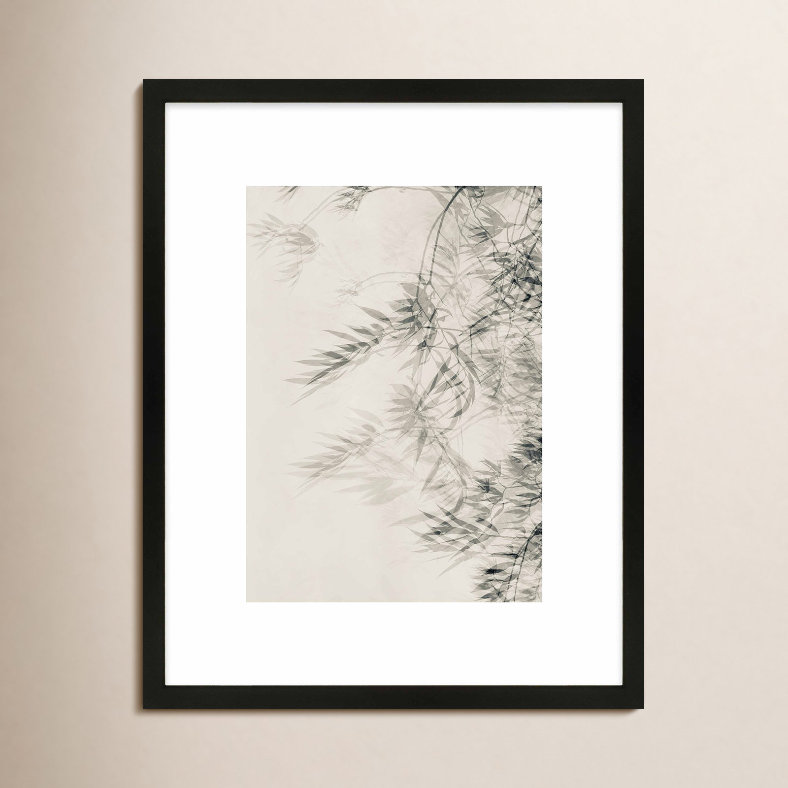 Suspended Motion by Laura Zimmerman - Framed Wall Art, 20" H x 16" W, Black