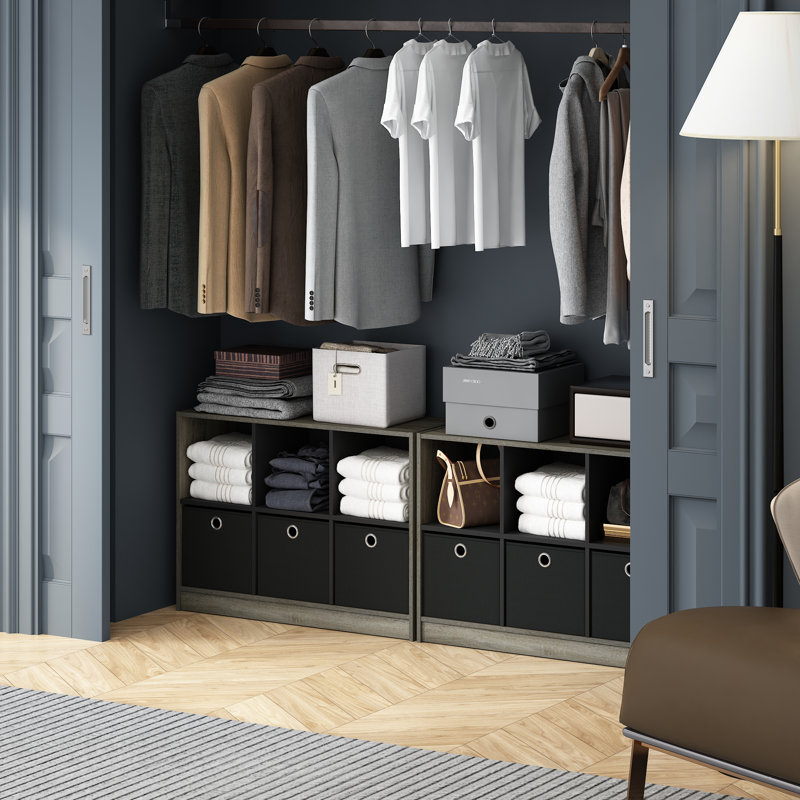Navarion Bookcase, French Oak/Black