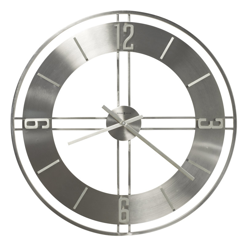 Stapleton Metal Analog Wall Clock