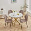 Miko 50 cm H Velvet Side Chair-404057458