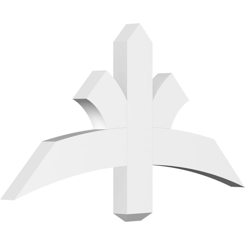 Support pour pignon Davenport, H 18 po x l 36 po (pas: 12/12), P 2 po x F 4 po, Signature uréthane