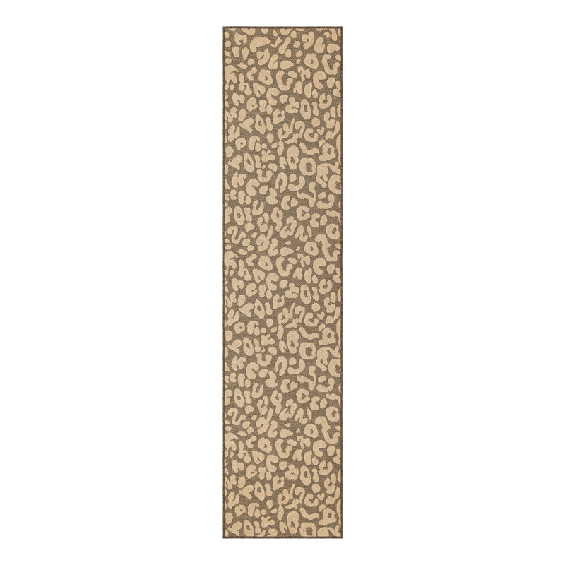 Animal Print Indoor Rug, Runner 2'7" x 12'