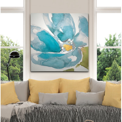 « fleur splash i », peinture