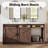 Chimira Freestanding Standard Free Standing Single Double Vanity Bathroom Vanity With Acrylic Top-129439377-134039060-136892660