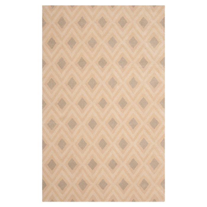Isaac Mizrahi Hand Tufted Wool Geometric Rug