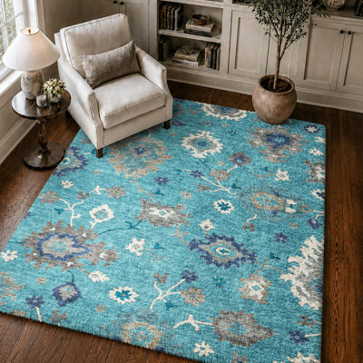 Premium Machine Washable Dream Shag ADS753 Oushak Rug