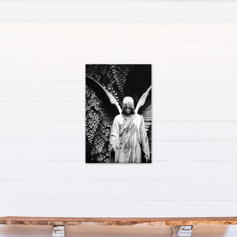 « cemetery ange », impression sur toile