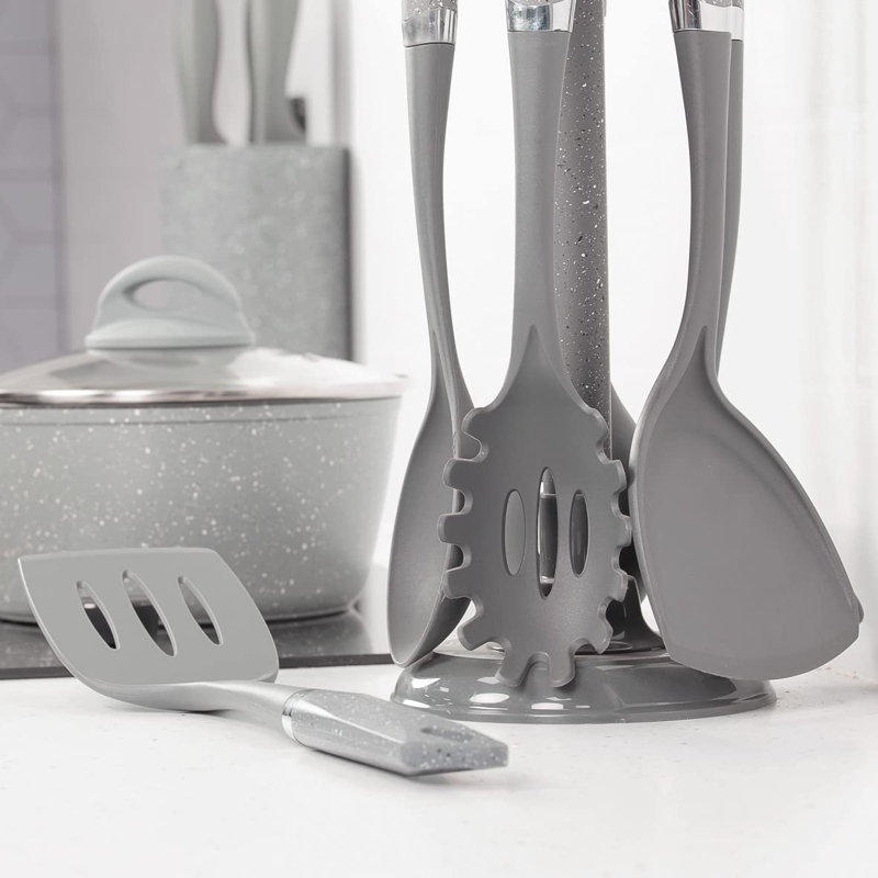 6-Piece Kitchen Utensils Set, Grey