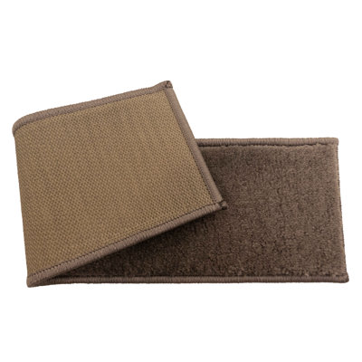 Tapis d'escalier de taille personnalisée par pouce, lavables à la machine, couleur unie, tapis antidérapants doux, à poils moyens, très grands