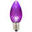 0.09 Watt, C9 LED, Light Bulb E17/Intermediate Base