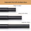 Extendable Plain Metal Curtain Pole And Hardware Set with Finials-1573254071-1573254074