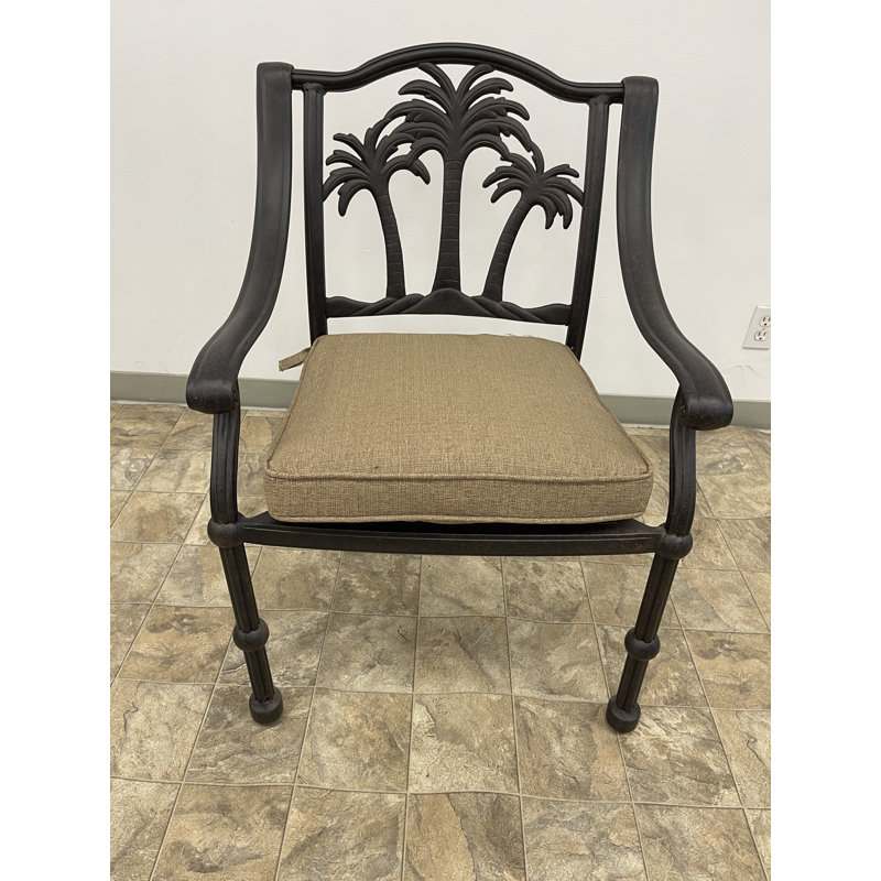 Maccharles 6 - Person Patio Dining Set with Rectangular Table , Sunbrella® Cushions Included