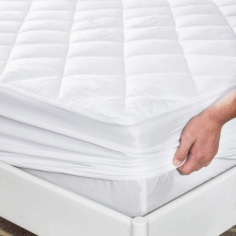 Hypoallergenic Fitted Quilted Mattress Protector, Single (3')